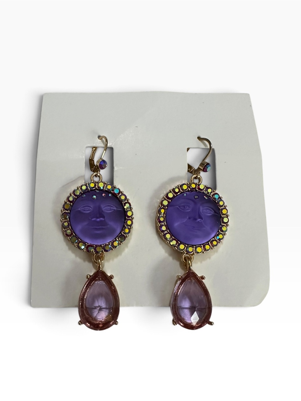 KIRK’S FOLLY Seaview Moon Face Earrings